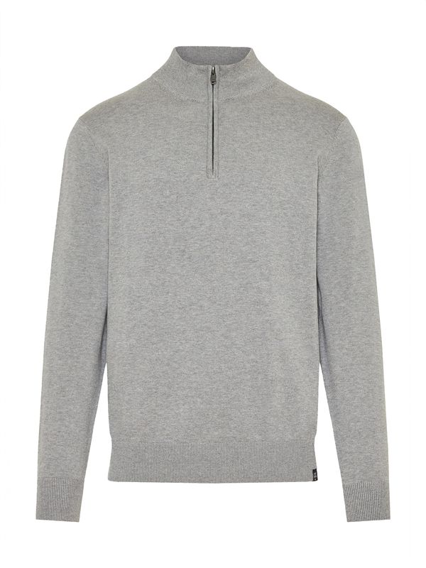 Funky Buddha Funky Buddha Pulover  svijetlosiva