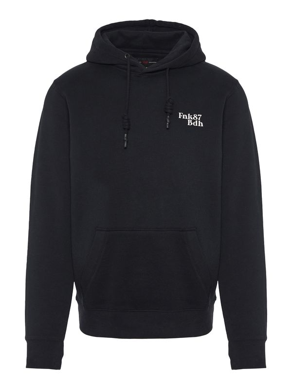 Funky Buddha Funky Buddha Sweater majica  crna / bijela