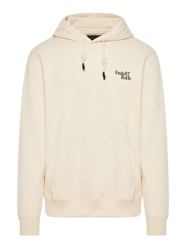 Funky Buddha Funky Buddha Sweater majica  ecru/prljavo bijela / crna