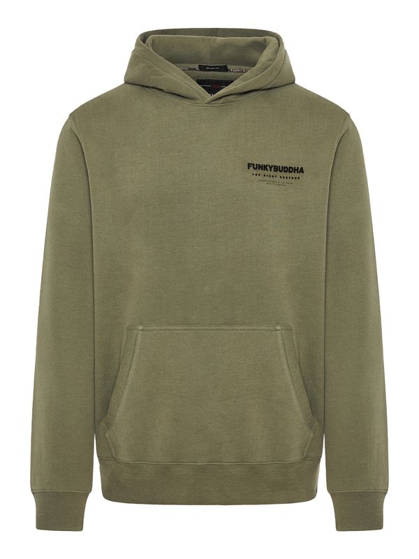 Funky Buddha Funky Buddha Sweater majica  maslinasta