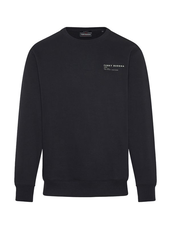 Funky Buddha Funky Buddha Sweater majica  siva / grafit siva / crna