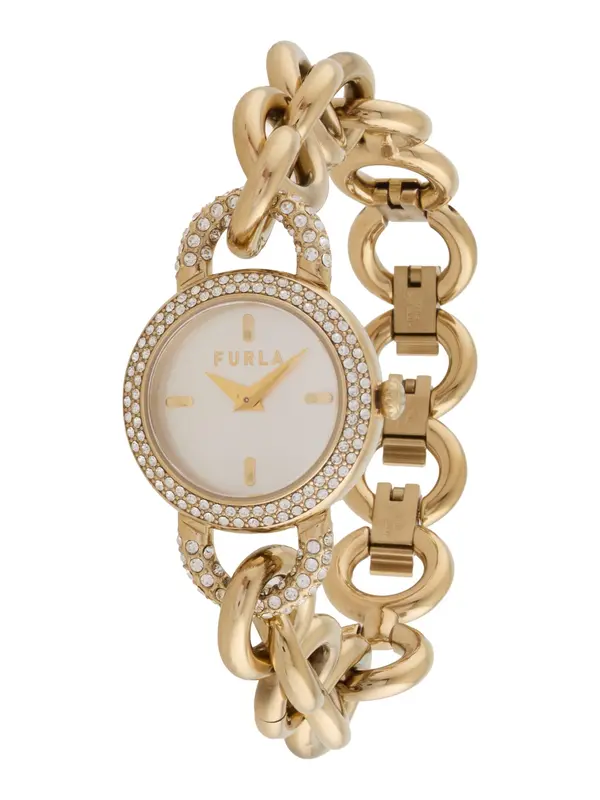 FURLA FURLA Analogni sat 'MERIDIANA'  zlatna / prozirna