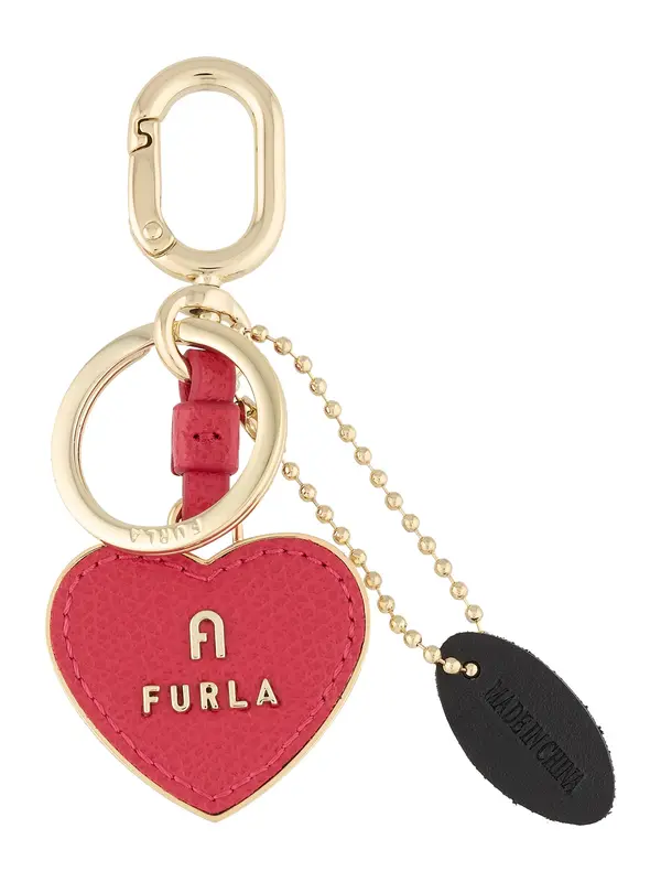 FURLA FURLA Privjesak za ključeve 'CAMELIA'  zlatna / crvena