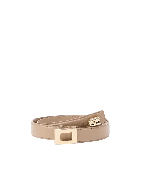FURLA FURLA Remen '1927'  bež siva