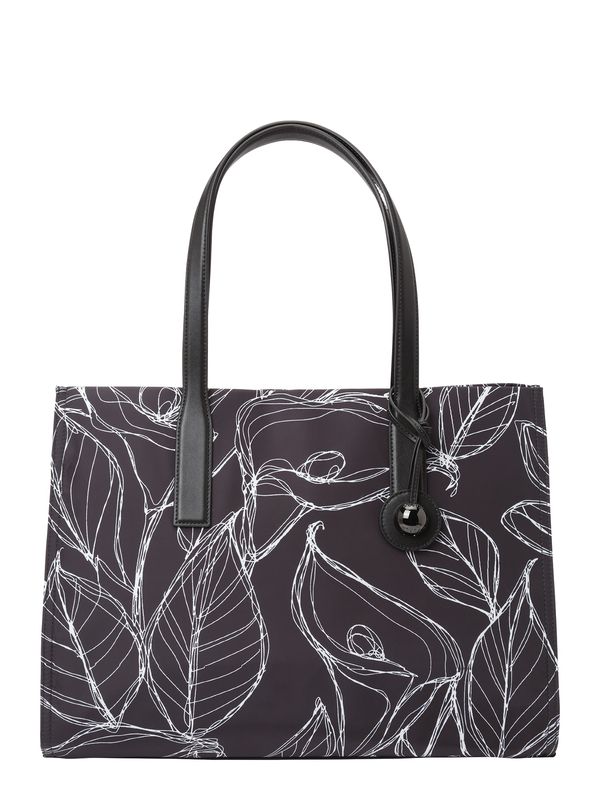 FURLA FURLA Shopper torba 'FRESIA'  crna / bijela