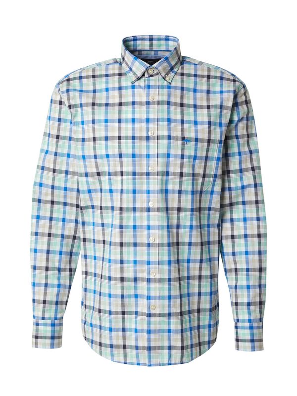 FYNCH-HATTON FYNCH-HATTON Košulja  bež / plava / svijetlozelena / bijela