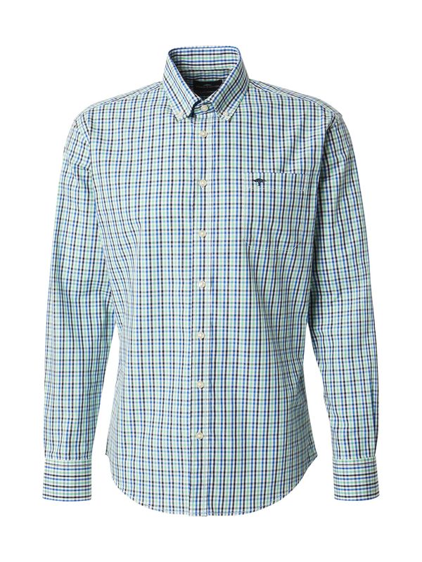 FYNCH-HATTON FYNCH-HATTON Košulja  plava / svijetlozelena / crna / bijela