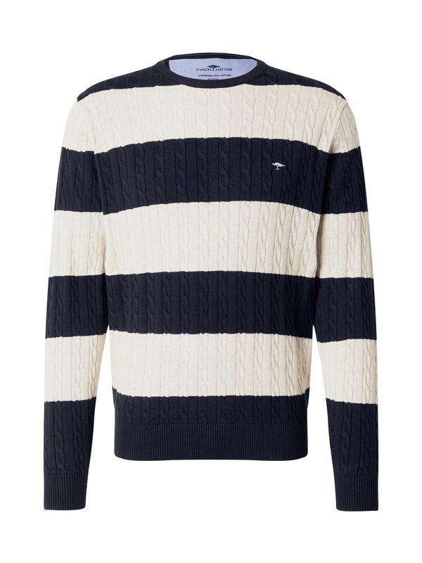 FYNCH-HATTON FYNCH-HATTON Pulover  boja pijeska / morsko plava