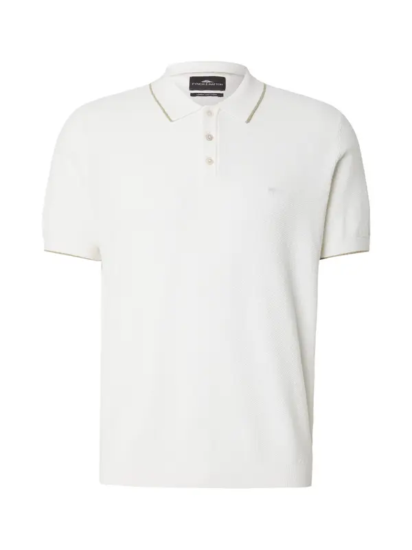 FYNCH-HATTON FYNCH-HATTON Pulover  ecru/prljavo bijela / kaki