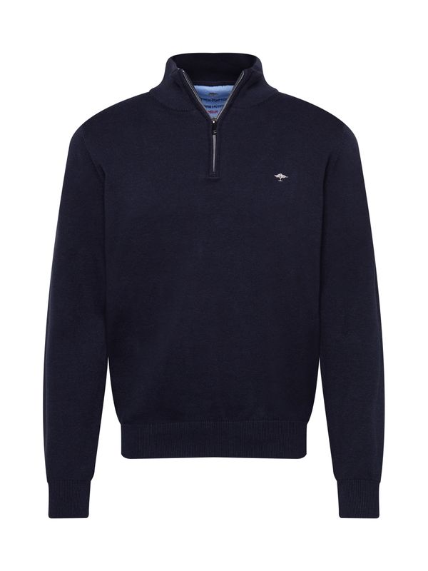 FYNCH-HATTON FYNCH-HATTON Pulover  mornarsko plava / bijela