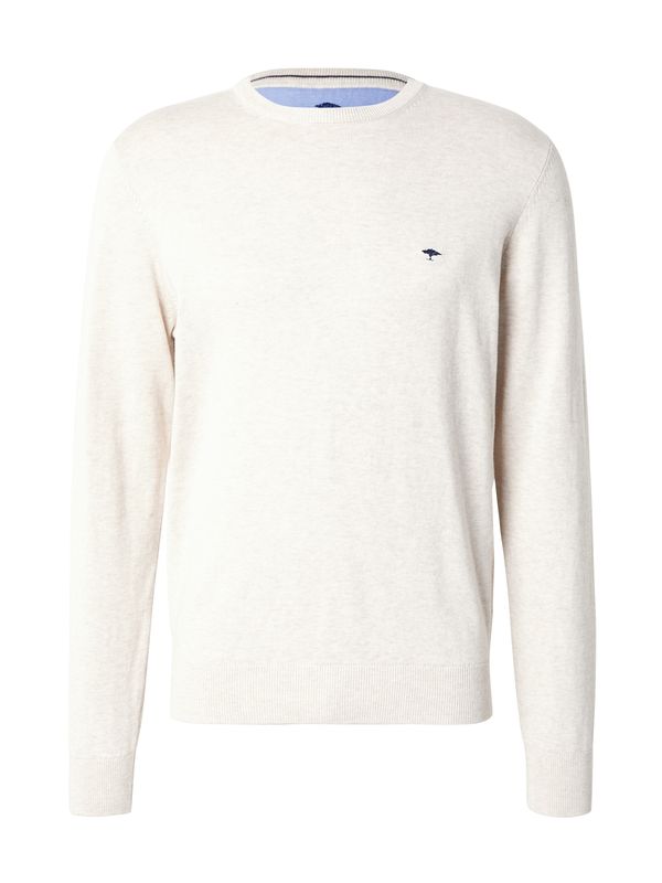 FYNCH-HATTON FYNCH-HATTON Pulover  vuneno bijela