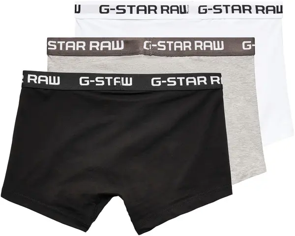 G-STAR G-STAR Bokserice  boja blata / siva melange / crna / bijela
