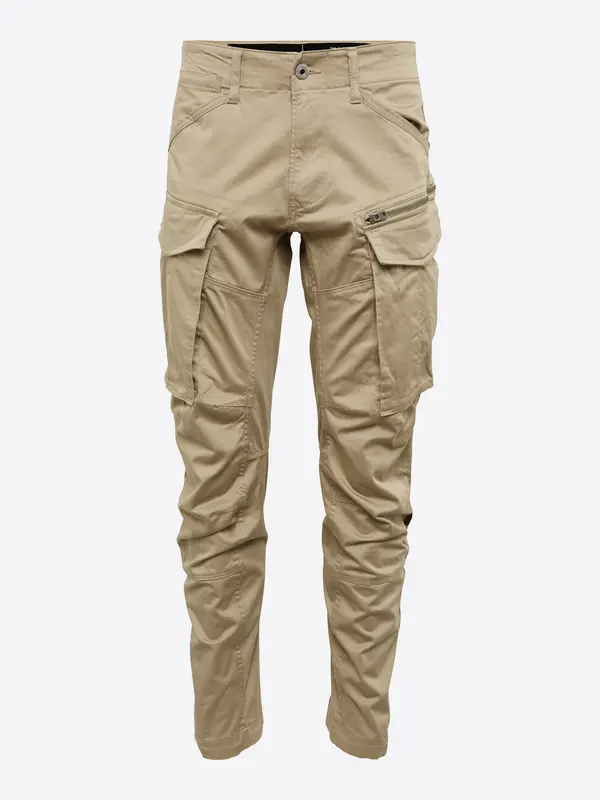 G-STAR G-STAR Cargo hlače 'Zip 3D Regular Tapered Pants'  pijesak