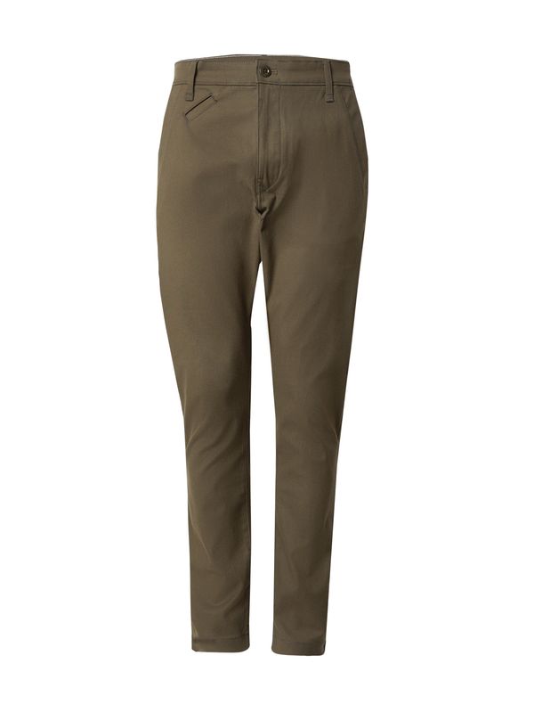 G-STAR G-STAR Chino hlače 'Bronson 3.0'  maslinasta