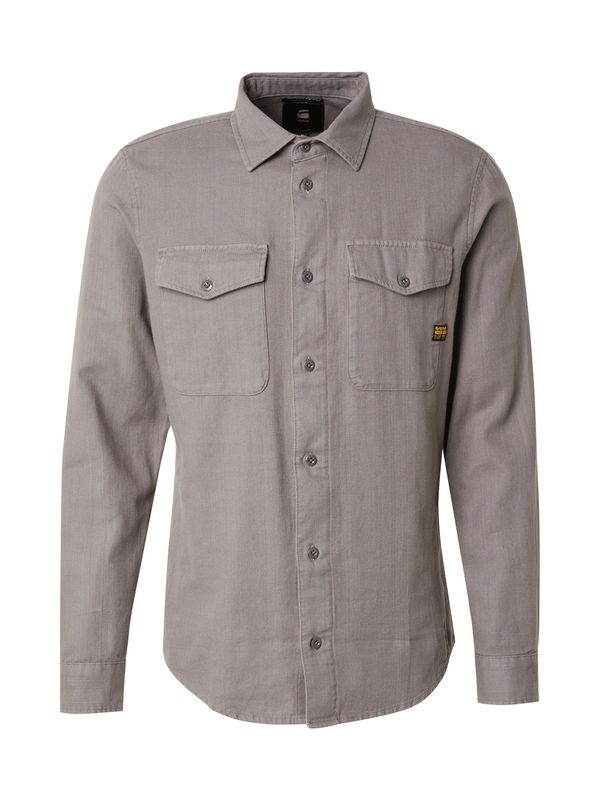 G-STAR G-STAR Košulja 'Marine'  siva