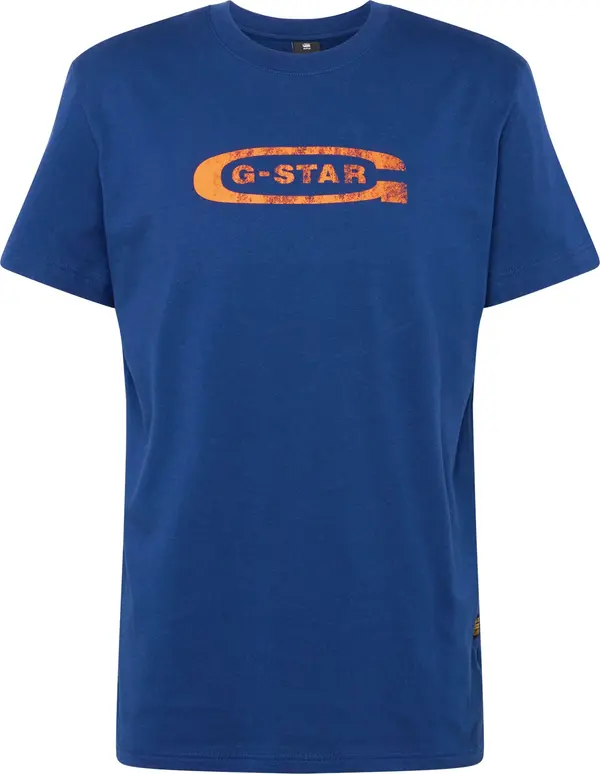 G-STAR G-STAR Majica  kraljevsko plava / narančasta