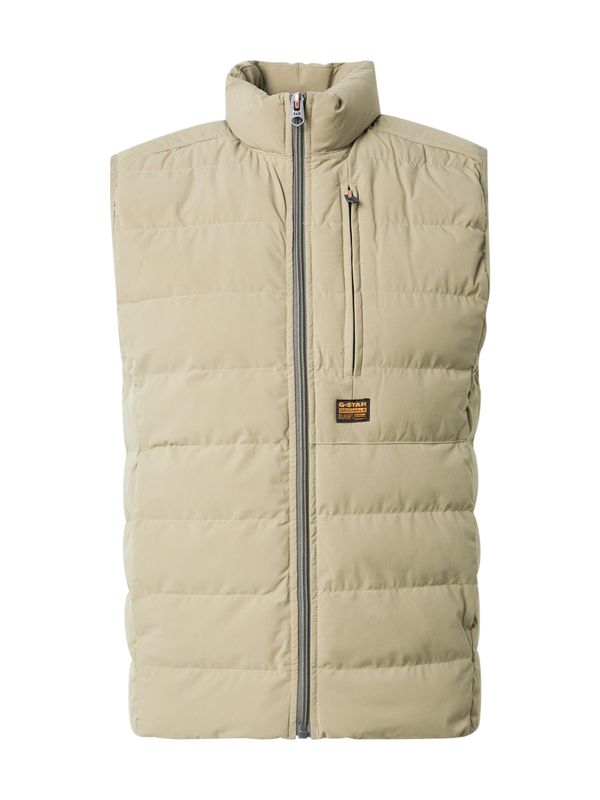 G-STAR G-STAR Prsluk 'Foundation'  zelena / kaki