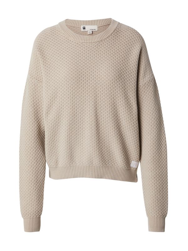 G-STAR G-STAR Pulover  sivkasto bež