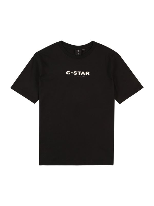 G-Star RAW G-Star RAW Majica  crna / bijela