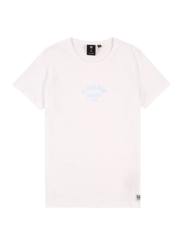 G-Star RAW G-Star RAW Majica  svijetloplava / bijela