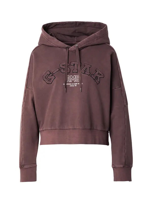 G-STAR G-STAR Sweater majica 'Collegic'  čokolada