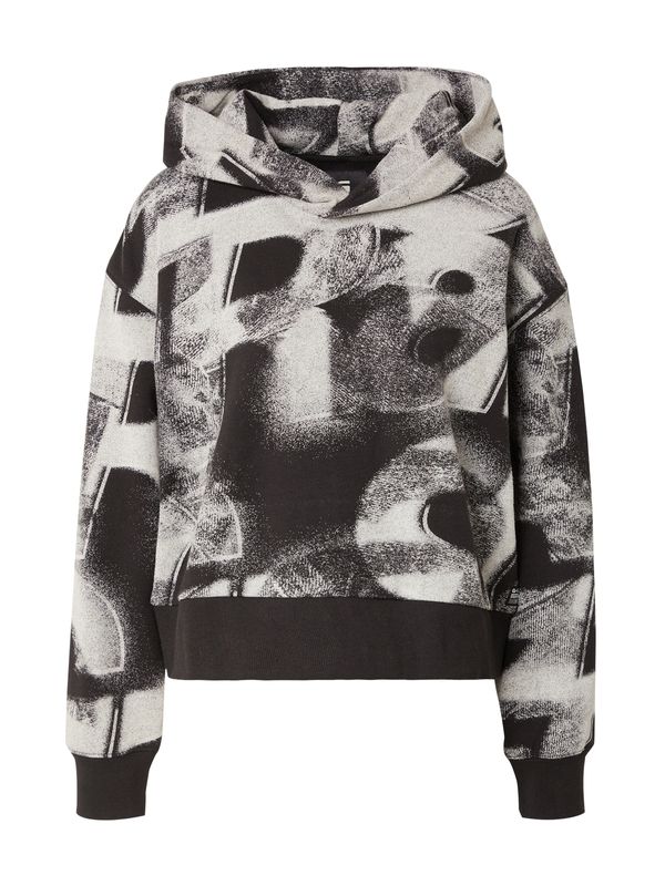 G-STAR G-STAR Sweater majica  dimno siva / crna