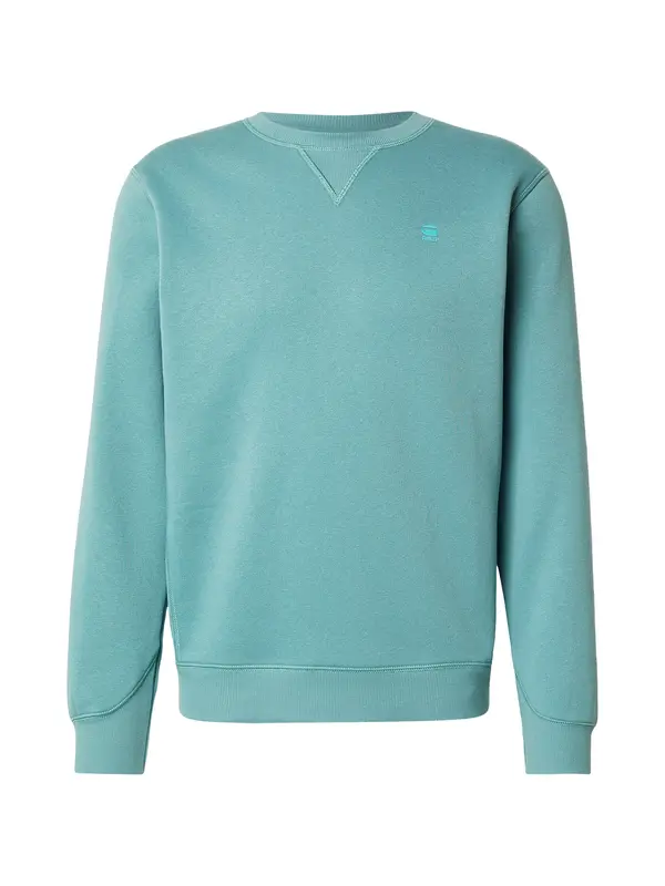 G-STAR G-STAR Sweater majica 'Premium Core'  akvamarin