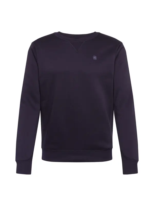 G-STAR G-STAR Sweater majica 'Premium Core Sweater'  crna