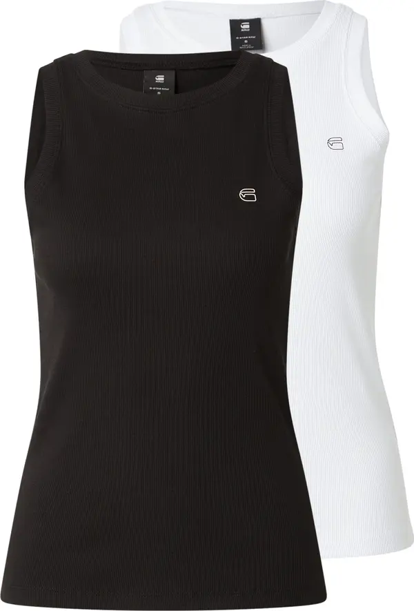 G-STAR G-STAR Top  crna / bijela