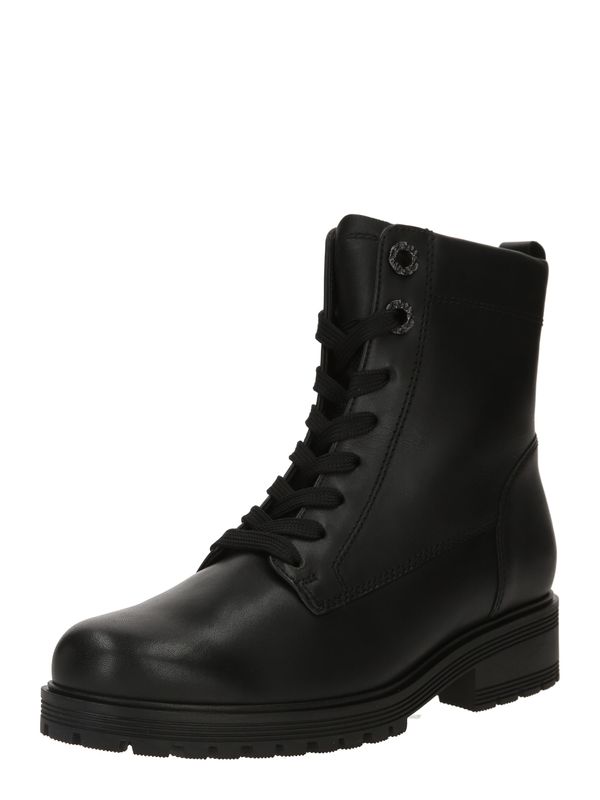 GABOR GABOR Gležnjače na vezanje  crna