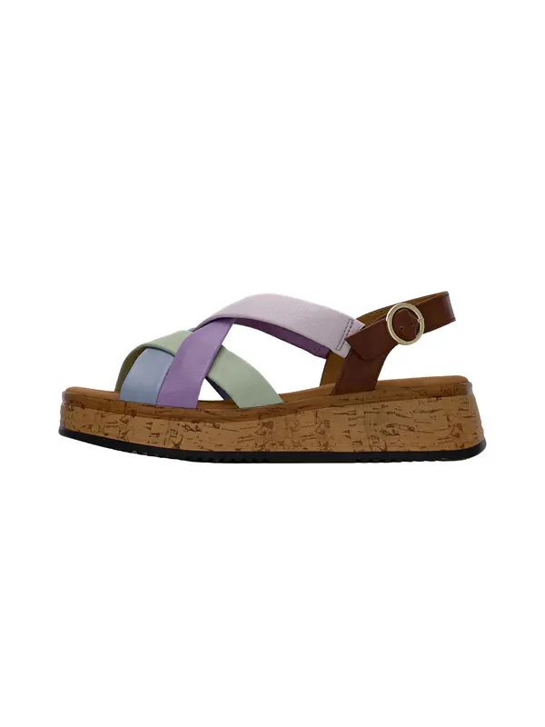 GABOR GABOR Sandale  pastelno plava / ljubičasta / lavanda / pastelno roza