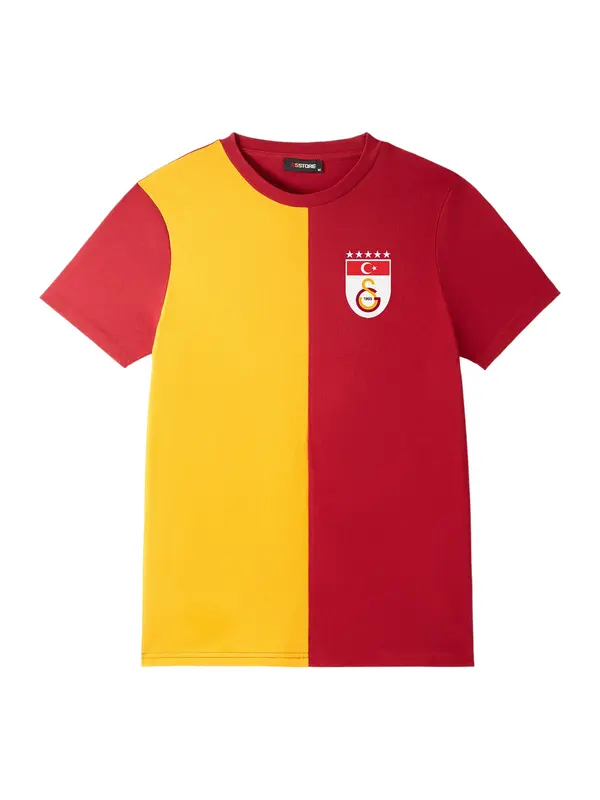 Galatasaray Galatasaray Majica 'Istanbul 5 Stars'  žuta / crvena / bijela