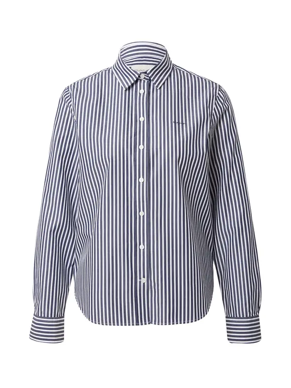 GANT GANT Bluza  noćno plava / prljavo bijela