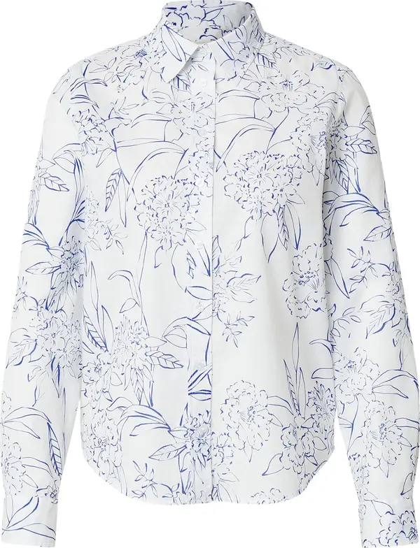 GANT GANT Bluza  plava / bijela