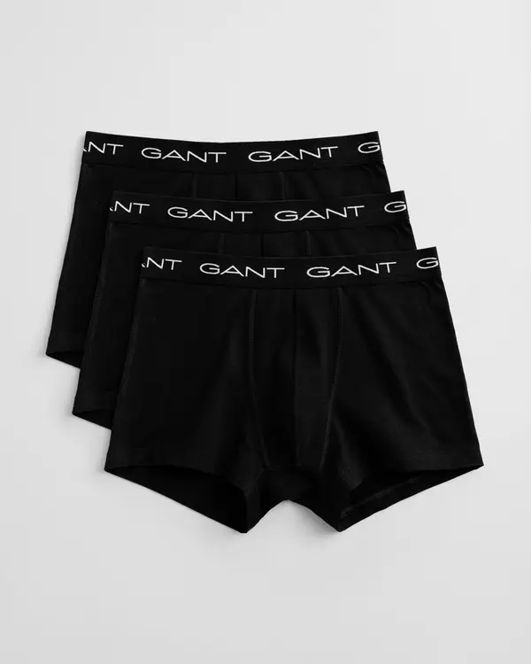 GANT GANT Bokserice  crna / bijela