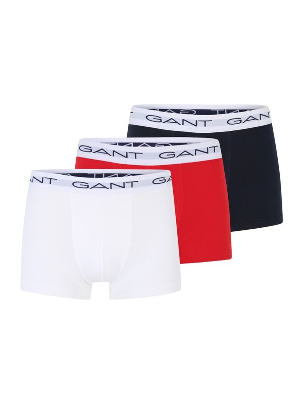 GANT GANT Bokserice  mornarsko plava / crvena / bijela