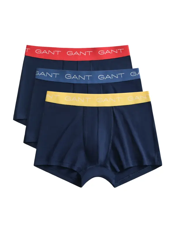 GANT GANT Bokserice  morsko plava / žuta / crvena / bijela
