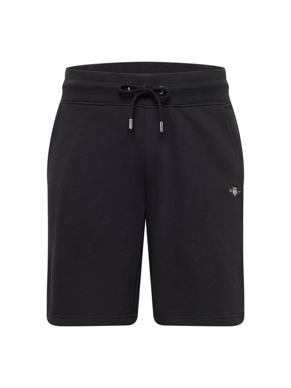 GANT GANT Hlače  crna