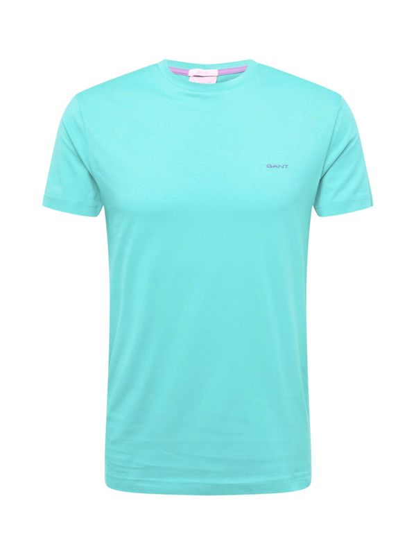 GANT GANT Majica  akvamarin / ljubičasta