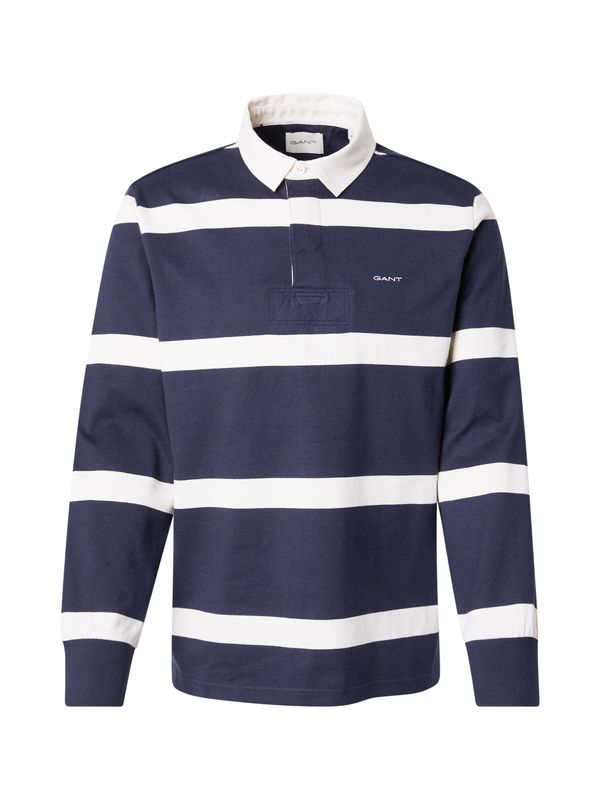 GANT GANT Majica  mornarsko plava / bijela