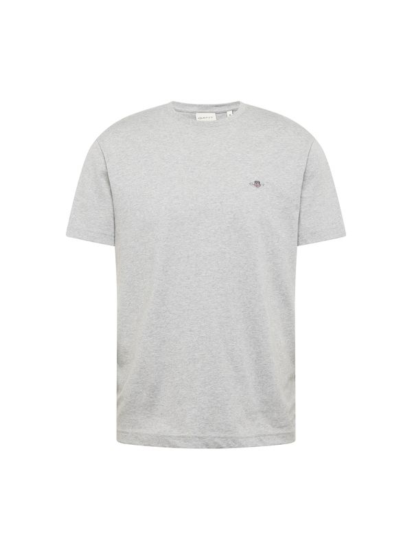 GANT GANT Majica  mornarsko plava / siva melange / tamno crvena