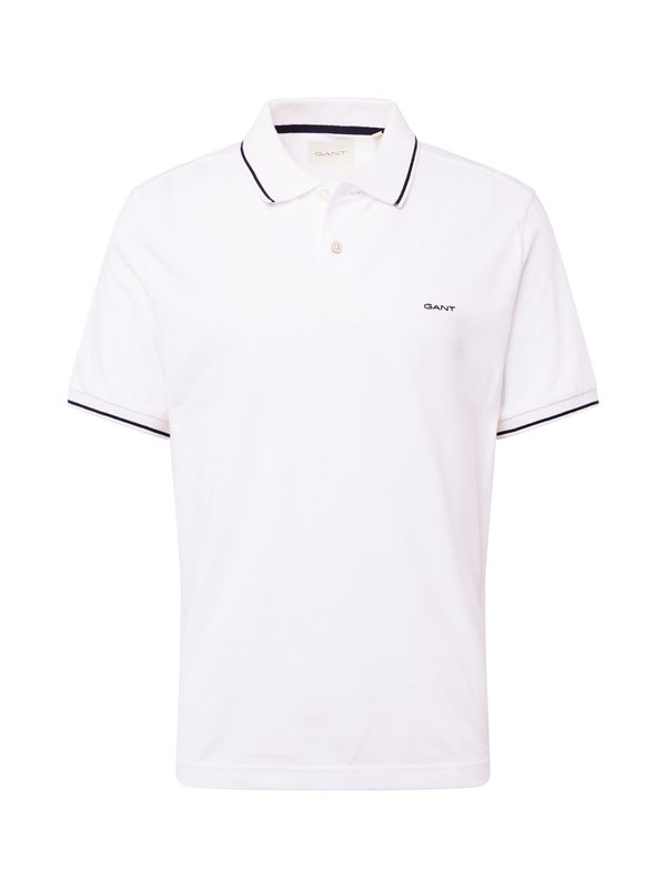 GANT GANT Majica  noćno plava / bijela