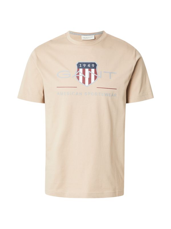 GANT GANT Majica  pijesak / safirno plava / svijetlosiva / bijela