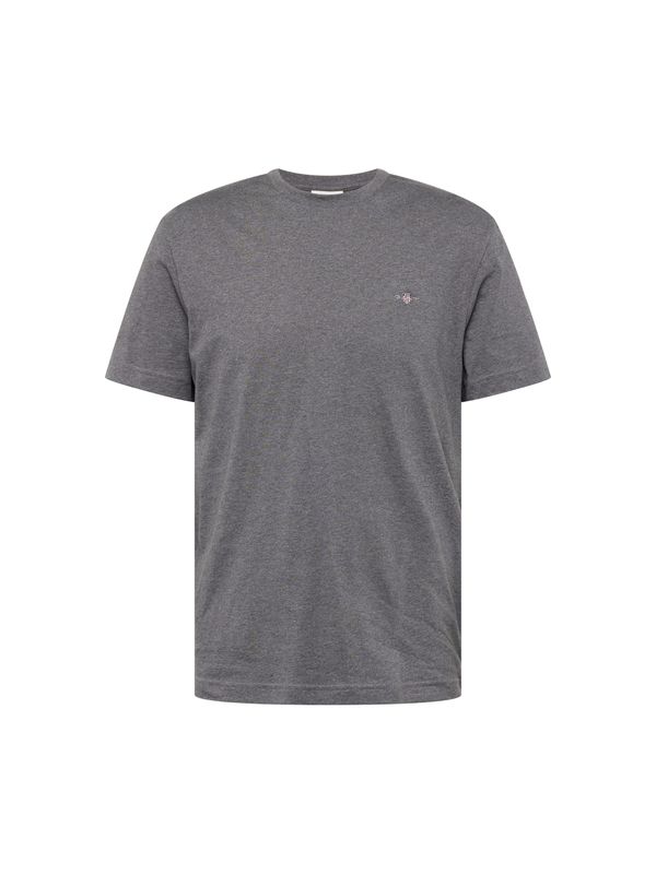 GANT GANT Majica  siva melange