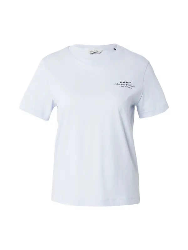 GANT GANT Majica  svijetloplava / crna