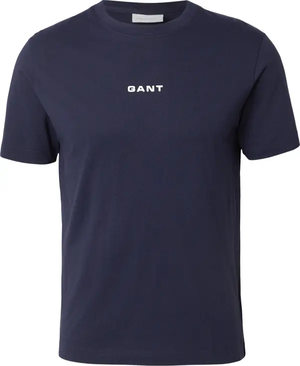 GANT GANT Majica  tamno plava / bijela