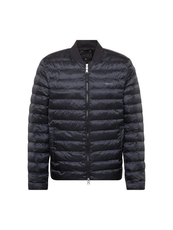 GANT GANT Prijelazna jakna  crna / bijela