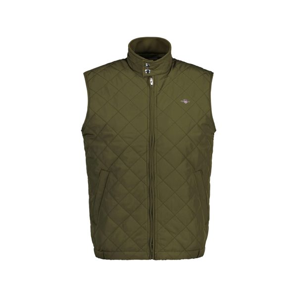 GANT GANT Prsluk  maslinasta