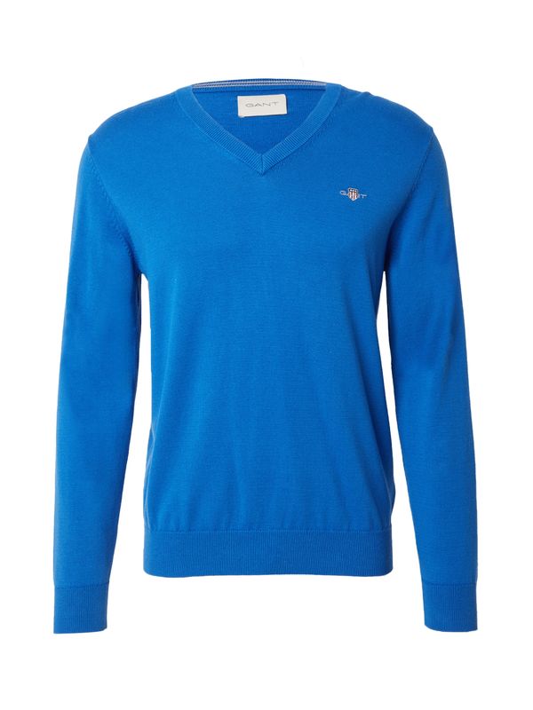 GANT GANT Pulover 'CLASSIC'  nebesko plava