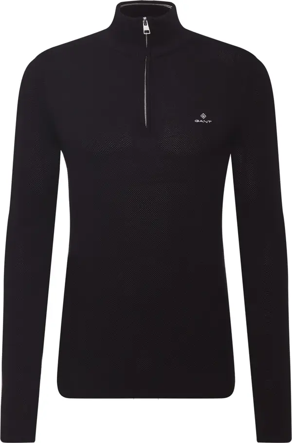 GANT GANT Pulover  crna / bijela